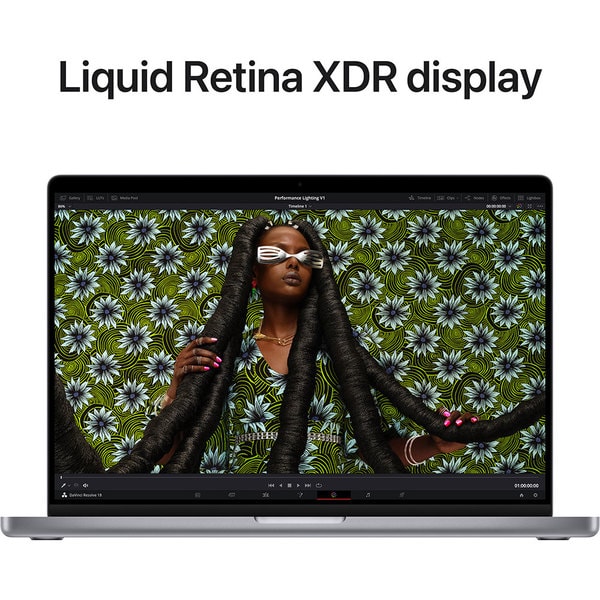 Laptop APPLE MacBook Pro 14 mphe3ze/a, Apple M2 Pro, 14.2" Liquid Retina XDR, 16GB, SSD 512GB, 16-core GPU, macOS Ventura, Space Gray - Tastatura layout INT