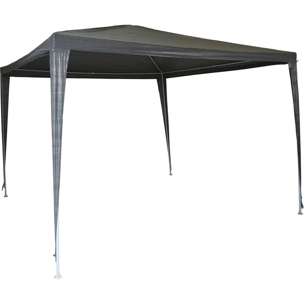 Pavilion terasa AMBIANCE, poliester, 300 x 300 x 245 cm, gri