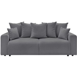 Canapea extensibila Livigno, 3 locuri, 235 x 93 x 100 cm, antracit