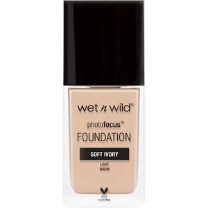 Fond de ten WET N WILD Photo Focus Foundation, Soft Ivory, 30ml