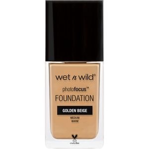 Fond de ten WET N WILD Photo Focus Foundation, Golden Beige, 30ml