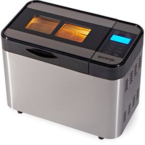 Masina de copt paine GORENJE BM1400E, 1.4kg, 12 programe, 815W, argintiu-negru