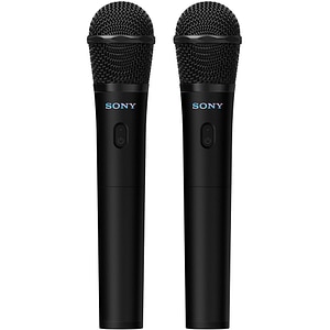Set 2 microfoane dinamice cu dongle wireless SONY Ult Mic, USB Type-C, negru