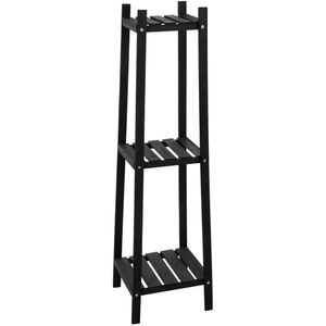 Raft podea DD1400410, 30 x 30 x 108 cm, negru