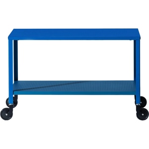 Masuta cu roti Corner Clasic, albastru, 75 x 40 x 50 cm