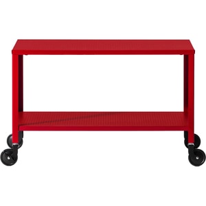 Masuta cu roti Corner Clasic, rosu, 75 x 40 x 50 cm