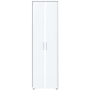 Dulap William Modul No2, 60 x 42.5 x 200 cm, 2 usi, alb