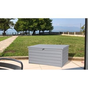 Lada depozitare gradina DURAMAX Palladium 710 L, 166.4 x 86.4 x 63.6 cm, gri