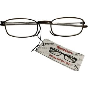 Ochelari de citit clasici pliabili cu husa Narcis Style, 2.50+