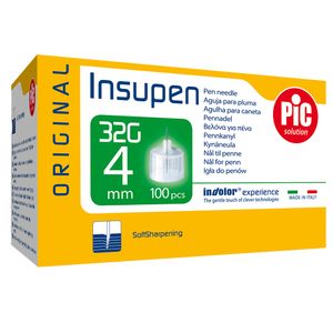 Ace pen insulina sterile PIC Solution Insupen, 32gx4mm, 100 bucati