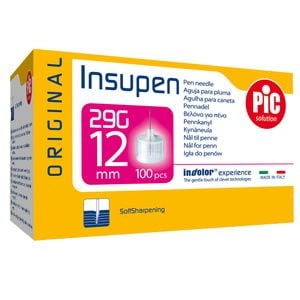 Ace pen insulina sterile PIC Solution Insupen, 29gx12mm, 100 bucati