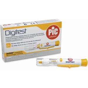 Dispozitiv de intepat pentru testarea glicemiei PIC Solution Digitest