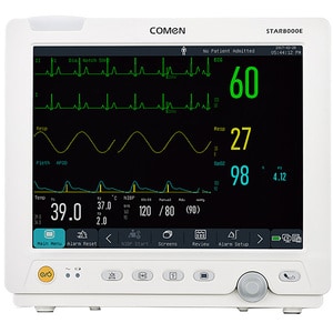 Monitor functii vitale COMEN STAR8000E, EKG 5, CO2, 12.1", Acumulator Li-Ion, crem