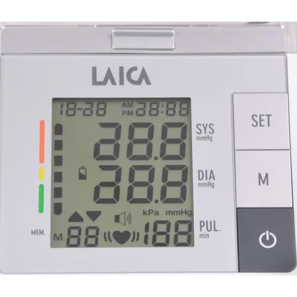 Tensiometru digital de brat LAICA BM2605, 90 memorii, alb