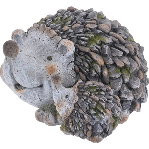 Decoratiune gradina Arici, 23 x 32 x 19 cm, gri