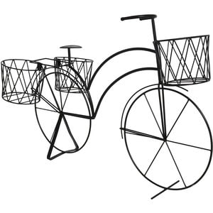 Decoratiune gradina Bicicleta, 78 x 42 x 54 cm, negru
