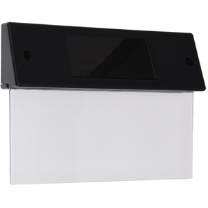 Numar casa DX9510070, incarcare solara, 22 x 5 x 16.5 cm, alb-negru