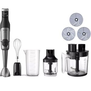 Mixer vertical PHILIPS Seria 5000 HR2685/00, 1.7l, 1200W, 2 trepte viteza, negru-argintiu