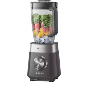 Blender PHILIPS Seria 5000 HR3020/20, 2l, 1000W, 3 trepte viteza, gri inchis-argintiu