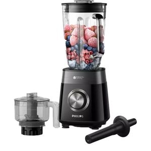 Blender PHILIPS Seria 5000 HR3032/00, 0.7l, 1200W, 3 treapta viteza, negru-argintiu inchis