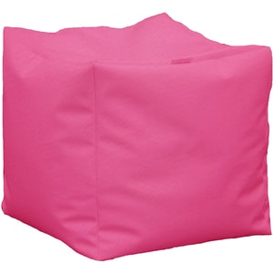 Fotoliu taburet Cub XL, poliester, roz
