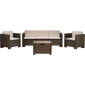 Set mobilier gradina BICA Colorado 3, 4 piese, maro