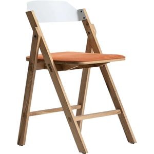 Scaun dining tapitat Pony, maro deschis-gri