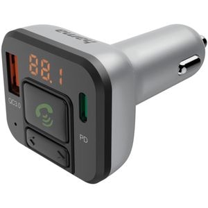 Modulator FM HAMA 14169, Bluetooth, USB, negru