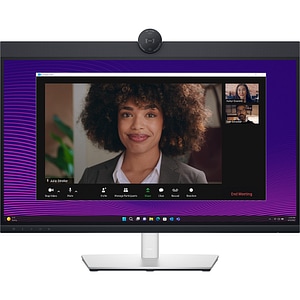 Monitor IPS LED DELL P2724DEB, 27" QHD, 60Hz, Webcam, negru-agrintiu