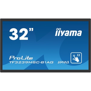 Display profesional IIYAMA ProLite TF3239MSC-B1AG, 32", Full HD, Touch, 60Hz, negru