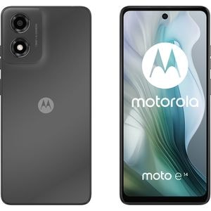 Telefon MOTOROLA Moto E14, 64GB, 2GB RAM, Dual SIM, Charcoal Gray