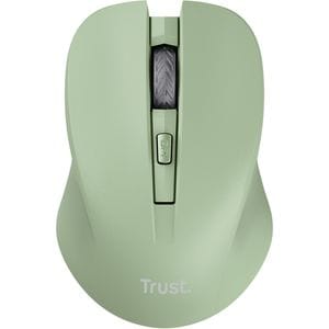 Mouse Wireless TRUST Mydo 25042, 1800 dpi, verde deschis