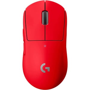 Mouse Gaming Wireless LOGITECH G Pro X Superlight, 25400 dpi, rosu