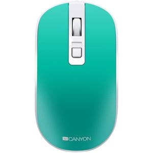 Mouse Wireless CANYON MW-18, 1600 dpi, cyan