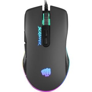 Mouse Gaming FURY Scrapper, 6400 dpi, negru