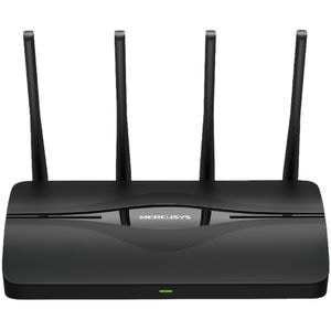 Router Wireless Gigabit MERCUSYS MR27BE BE3600, WI-Fi 7, Dual Band 688 + 2880 Mbps, negru