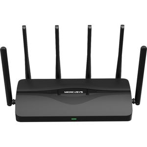 Router Wireless Gigabit MERCUSYS MR47BE BE9300, WI-Fi 7, Tri Band 574 + 2880 + 5760 Mbps, negru