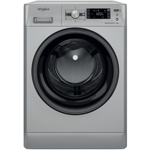 Masina de spalat rufe frontala semiprofesionala WHIRLPOOL AWG 914 S/D1, 9 kg, 1400rpm, Clasa C, argintiu