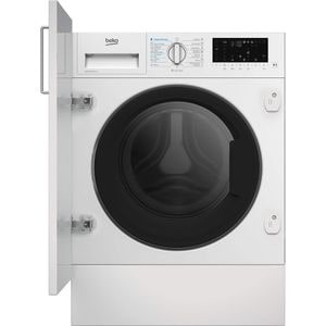 Masina de spalat rufe incorporabila cu uscator BEKO BI5DBT68447W, 8/5 kg, 1400rpm, Clasa A/D, alb