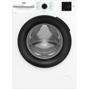 Masina de spalat rufe frontala BEKO BM3WFSU38413WB, SteamCure, 8 kg, 1400rpm, Clasa A, alb