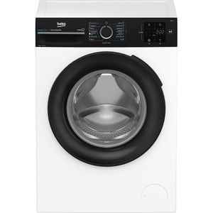 Masina de spalat rufe frontala BEKO BM3WFSU39413WBPB, EnergySpin, SteamCure, 9 kg, 1400rpm, Clasa A, alb