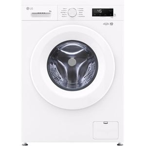 Masina de spalat rufe frontala LG F4X1008NWH, Steam, 8 kg, 1400rpm, Clasa A, Wi-Fi, alb