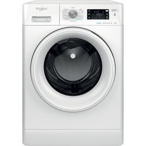 Masina de spalat rufe frontala WHIRLPOOL FFB 7469 WV EE, Steam, 6th Sense, 7 kg, 1400rpm, Clasa A, alb