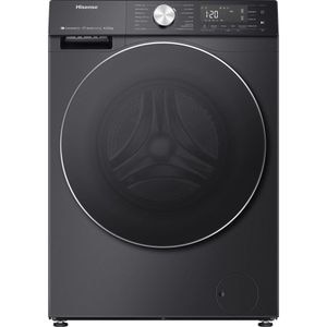 Masina de spalat rufe frontala cu uscator HISENSE WD5S1045BB, Steam, 10.5/6 kg, 1400rpm, Clasa A/D, Wi-Fi, negru