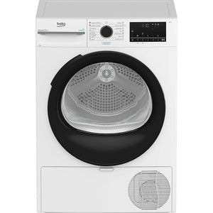 Uscator de rufe BEKO BM3T48249W, SteamCure, Pompa de caldura, 8 kg, 15 programe, Clasa A+++, alb