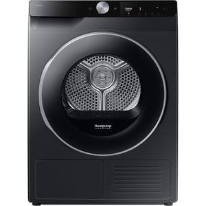 Uscator de rufe SAMSUNG DV90T6240LB/S7, AI Control, Pompa de caldura, 9 kg, 16 programe, Clasa C, negru
