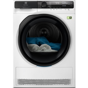 Uscator de rufe ELECTROLUX PerfectCare900 EW9D587KCE, Pompa de caldura, 8 kg, 12 programe, Clasa A, alb