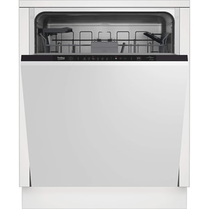 Masina de spalat vase incorporabila BEKO BDIN16430, 14 seturi, 6 programe, 60 cm, Clasa D, panou comanda negru