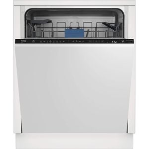 Masina de spalat vase incorporabila BEKO BDIN28450C, CornerIntense, 14 seturi, 8 programe, 60 cm, Clasa B, panou comanda negru