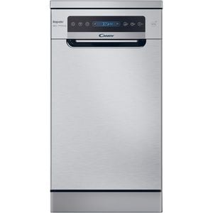 Masina de spalat vase independenta CANDY Rapido CF0C7SB0FX, 10 seturi, 8 programe, 45 cm, Clasa C, inox